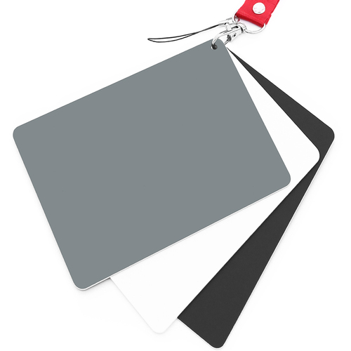 Anwenk Grey Card White Balance Card 18% Exposure Photography Card 5X4 Custom Calibration