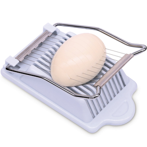 Anwenk Egg Slicer, Boiled Eggs Cutter, Stainless Steel Cutting Wires